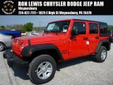 2015 Firecracker Red Jeep Wrangler Unlimited Sport 4x4 #103838511