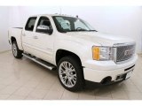 2013 White Diamond Tricoat GMC Sierra 1500 Denali Crew Cab AWD #103841754