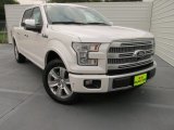 White Platinum Tricoat Ford F150 in 2015