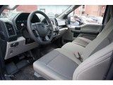 2015 Ford F150 XL Regular Cab 4x4 Medium Earth Gray Interior