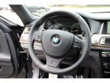 2015 BMW 7 Series 750i xDrive Sedan Steering Wheel