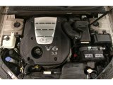 2007 Hyundai Sonata SE V6 3.3 Liter DOHC 24 Valve VVT V6 Engine