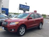 2012 Sierra Red Hyundai Santa Fe Limited V6 AWD #103869367