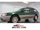 2000 Timberline Green Pearl Subaru Outback Limited Wagon #103868917