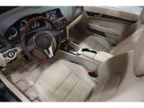 2012 Mercedes-Benz E 550 Cabriolet Almond/Mocha Interior