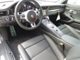 2015 Porsche 911 Turbo Coupe Black Interior