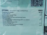 2015 Porsche Panamera S E-Hybrid Window Sticker