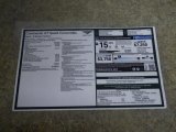 2014 Bentley Continental GTC Speed Window Sticker
