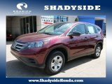 2012 Basque Red Pearl II Honda CR-V LX 4WD #104006901