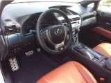2015 Lexus RX 350 F Sport AWD Cabernet Interior