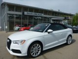 Glacier White Metallic Audi A3 in 2015