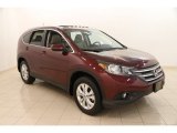 2012 Basque Red Pearl II Honda CR-V EX-L 4WD #104039034