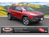 2014 Deep Cherry Red Crystal Pearl Jeep Cherokee Trailhawk 4x4 #104038760