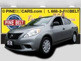 2012 Magnetic Gray Metallic Nissan Versa 1.6 S Sedan #104061814
