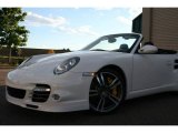 2011 Carrara White Porsche 911 Turbo S Cabriolet #104096363