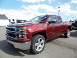 2015 Deep Ruby Metallic Chevrolet Silverado 1500 WT Double Cab #104096133