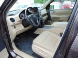 2015 Honda Pilot EX-L 4WD Beige Interior
