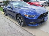 2015 Deep Impact Blue Metallic Ford Mustang EcoBoost Coupe #104129745