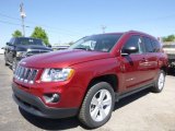 2012 Deep Cherry Red Crystal Pearl Jeep Compass Latitude 4x4 #104198588