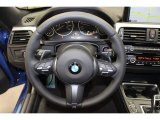 2015 BMW 4 Series 435i xDrive Gran Coupe Steering Wheel