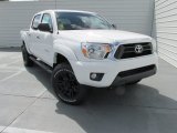 2015 Super White Toyota Tacoma V6 PreRunner Double Cab #104224433