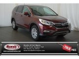 2015 Basque Red Pearl II Honda CR-V EX #104224376