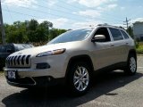 2015 Cashmere Pearl Jeep Cherokee Limited 4x4 #104230119