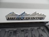 2015 Chevrolet Silverado 3500HD High Country Crew Cab Dual Rear Wheel 4x4 Marks and Logos
