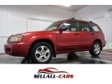 2003 Cayenne Red Pearl Subaru Forester 2.5 XS #104253585