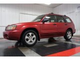 2003 Subaru Forester Cayenne Red Pearl