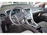 2016 Ford Fusion S Medium Earth Gray Interior