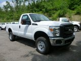 2015 Oxford White Ford F250 Super Duty XL Regular Cab 4x4 #104323215