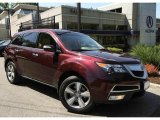 2012 Dark Cherry Pearl II Acura MDX SH-AWD Technology #104353969