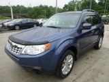 Marine Blue Metallic Subaru Forester in 2012