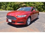 2015 Ruby Red Metallic Ford Fusion SE #104381571