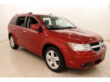 2009 Inferno Red Crystal Pearl Dodge Journey R/T AWD #104381614