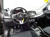 2015 Mitsubishi Lancer Evolution GSR Black Interior