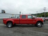 Vermillion Red Ford F350 Super Duty in 2015