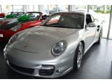 2007 Arctic Silver Metallic Porsche 911 Turbo Coupe #104381549