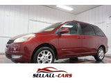 2004 Salsa Red Pearl Toyota Sienna XLE Limited AWD #104381303