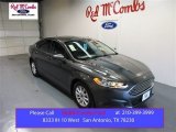 2016 Magnetic Metallic Ford Fusion S #104409338