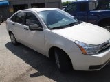 White Suede Ford Focus in 2011