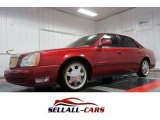 2003 Crimson Red Pearl Cadillac DeVille Sedan #104409215
