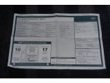 2009 Bentley Continental Flying Spur Speed Window Sticker