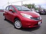 Red Brick Nissan Versa Note in 2014