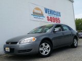 Slate Metallic Chevrolet Impala in 2008