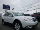 2011 Satin White Pearl Subaru Outback 2.5i Premium Wagon #104440069