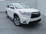 2015 Blizzard Pearl White Toyota Highlander Limited AWD #104439954