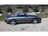 2003 Seal Grey Metallic Porsche 911 Carrera Cabriolet #104481389