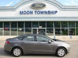 2013 Sterling Gray Metallic Ford Fusion S #104481137